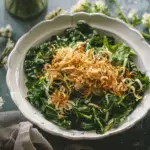 Dandelion Greens with Fried Onions