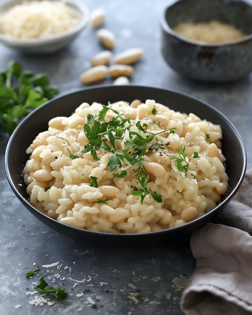 White Bean Risotto