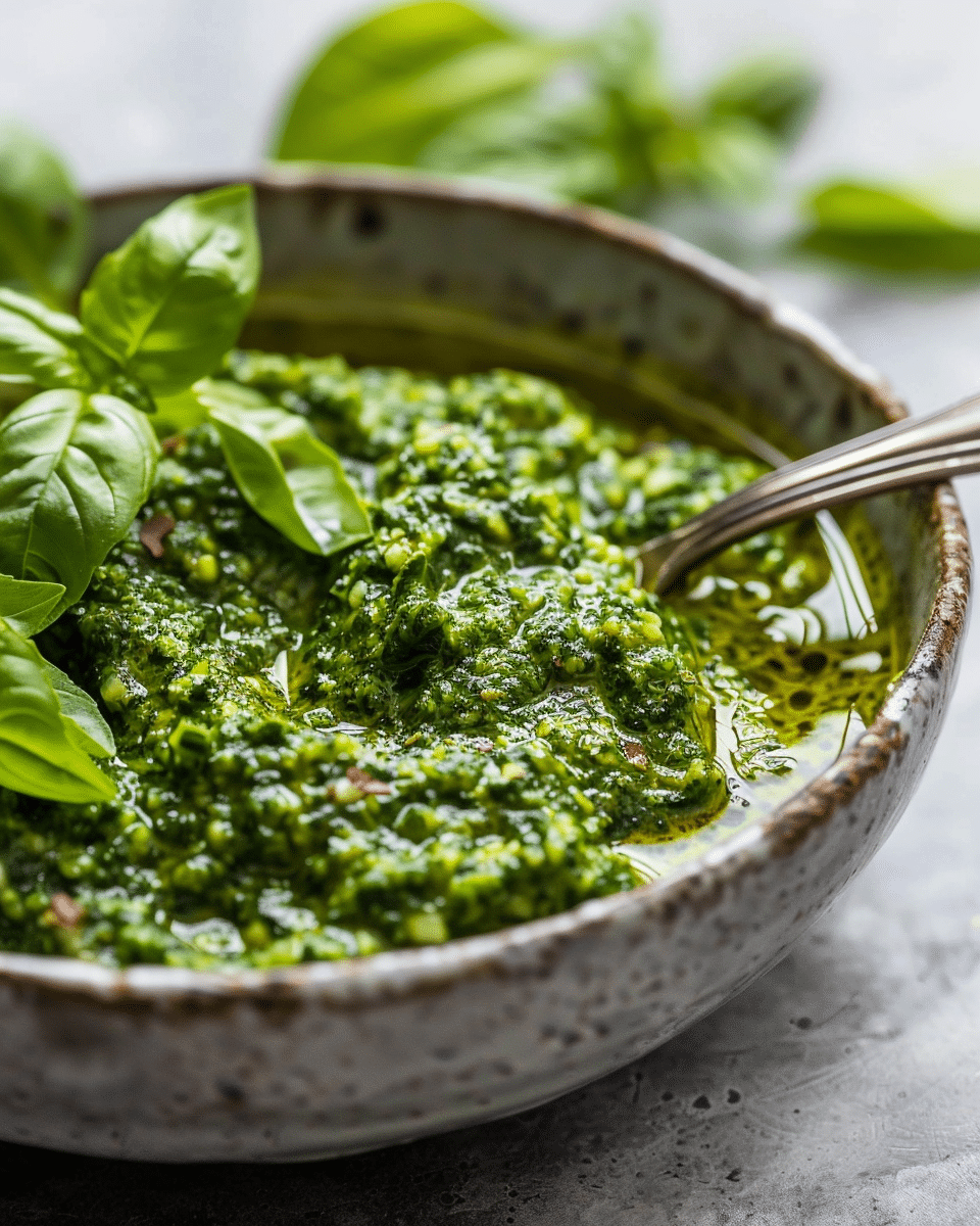 Easy Homemade Pesto Recipe