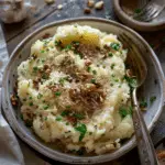 Garlic Parmesan Smashed Potatoes