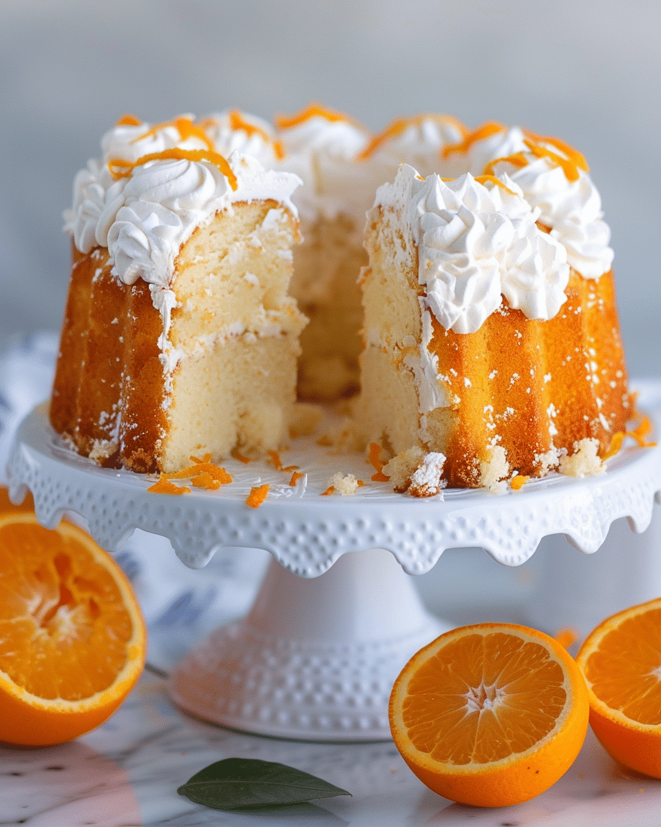 Orange Chiffon Cake