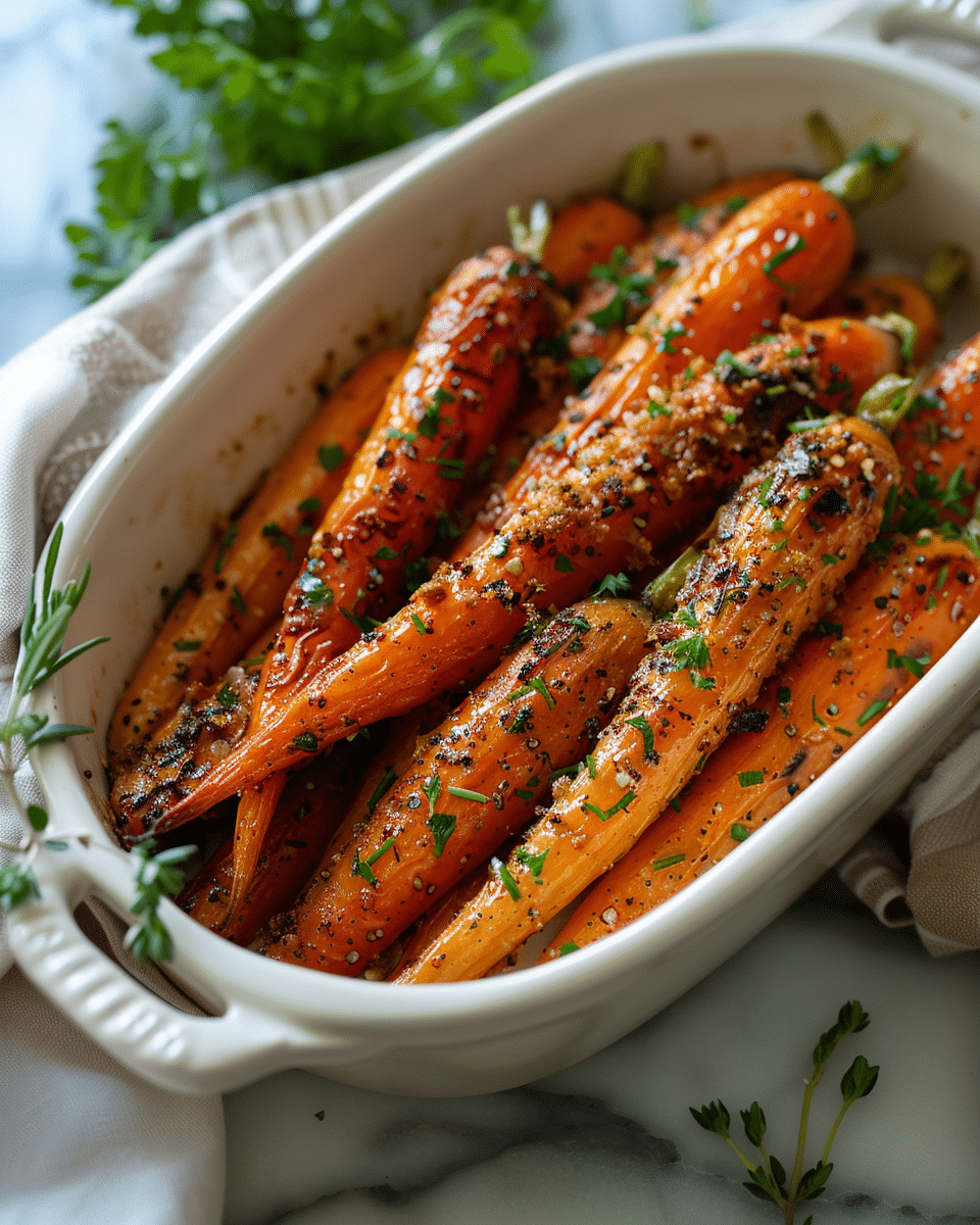 Oven Roasted Carrots Recipe