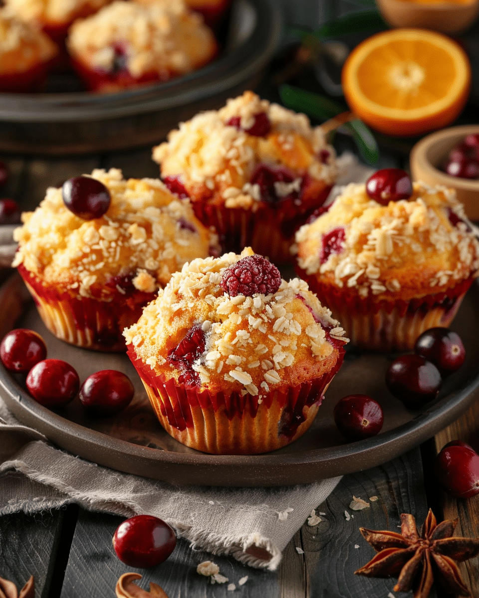 Cranberry Orange Muffins Recipe