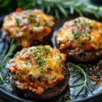 Lasagna Stuffed Mushrooms