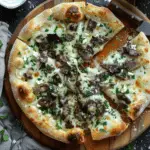 Philly Cheese Steak Pizza