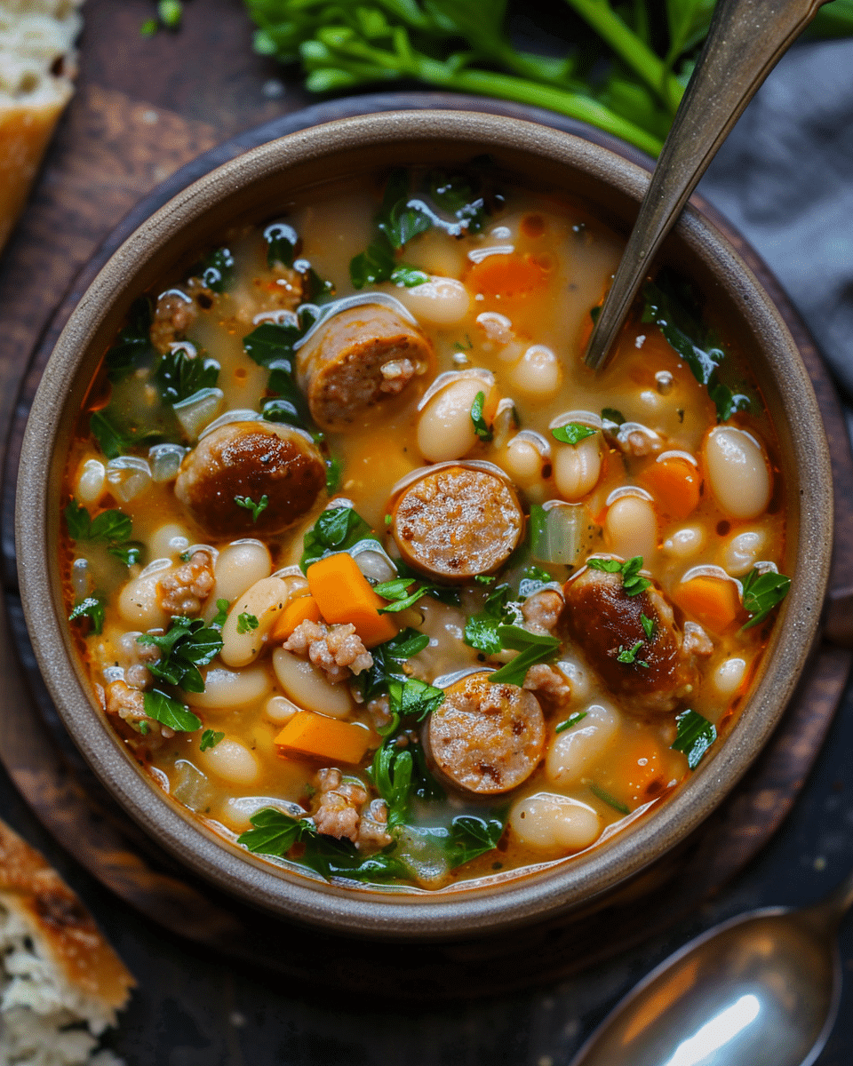 Sausage White Bean Soup
