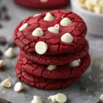 Single Serve Red Velvet Cookie with White Chocolate Chips