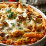 Cheesy Baked Ziti Casserole