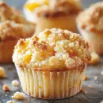 Peach Cobbler Muffins Recipe