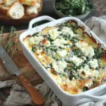 Spinach Feta Breakfast Casserole