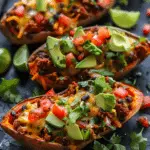 Taco Stuffed Sweet Potatoes