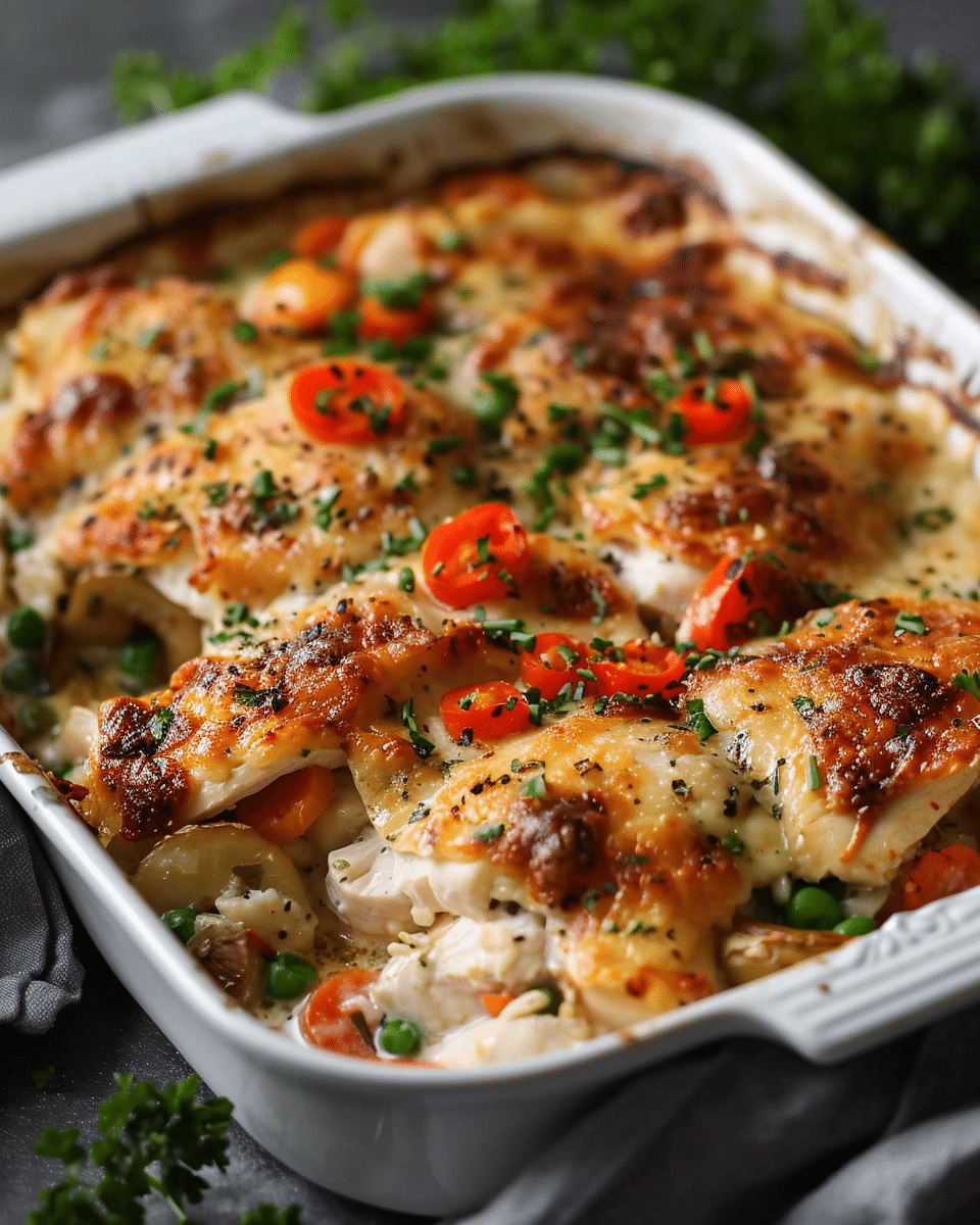 Vegetarian Costco Chicken Bake