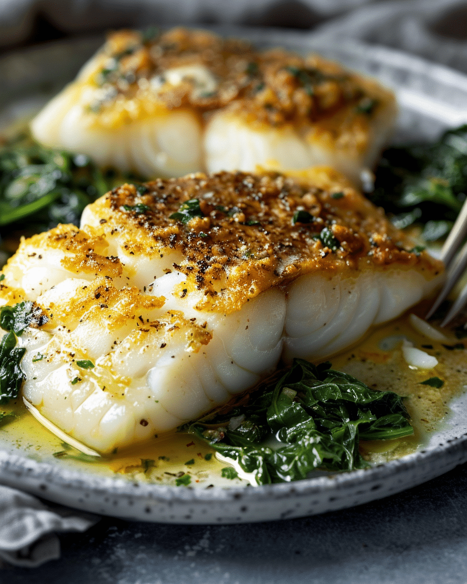 Buttered Cod | TheFamilyCooking
