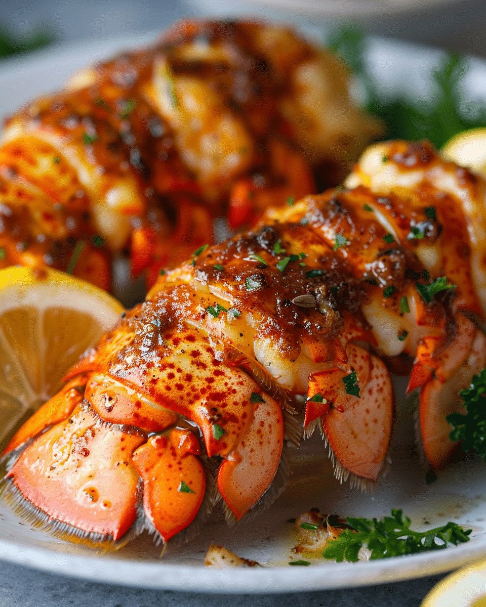 Garlic Butter Lobster Tails