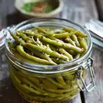 Quick Pickled Green Beans