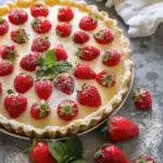 Strawberry Custard Tart