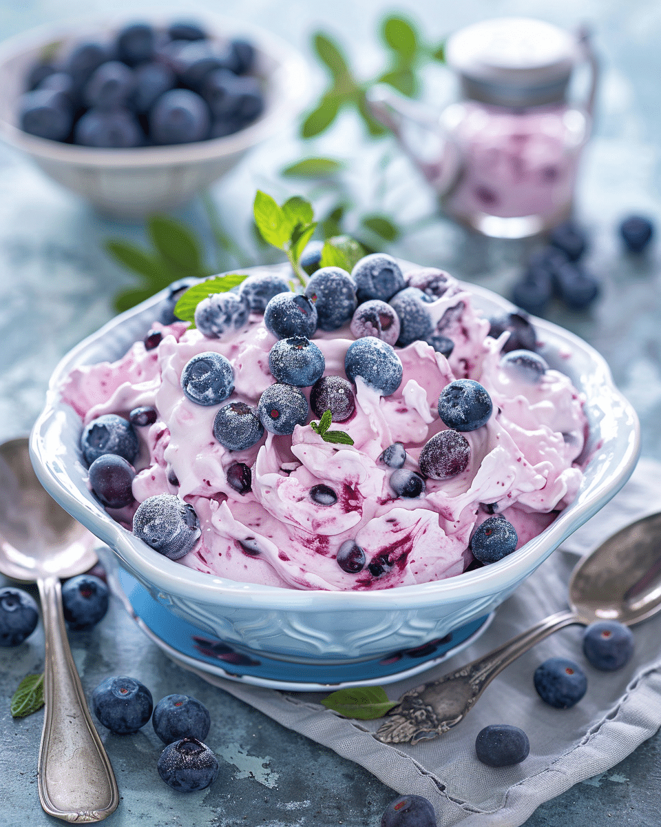 Blueberry Fluff Salad