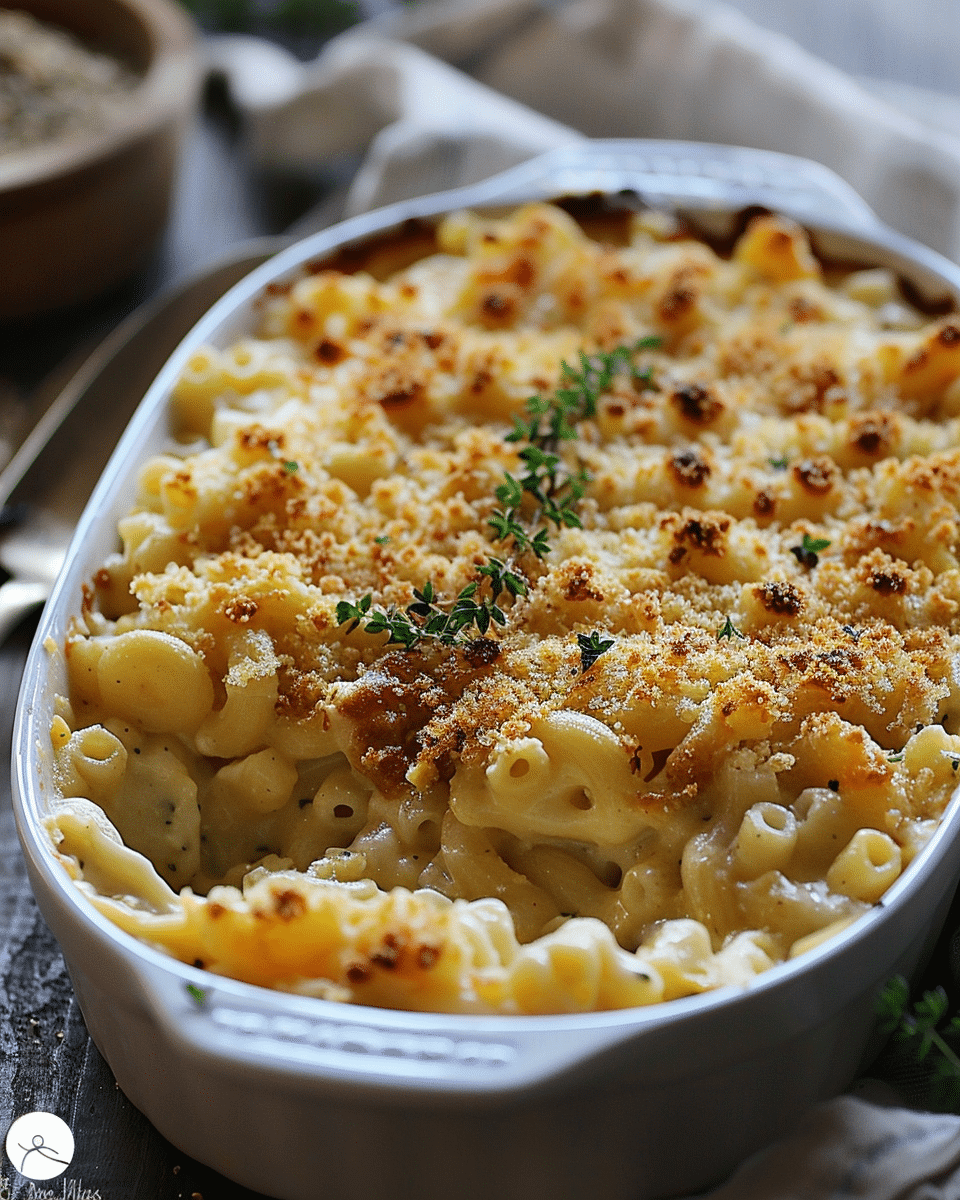 Mac and Cheese Corn Casserole