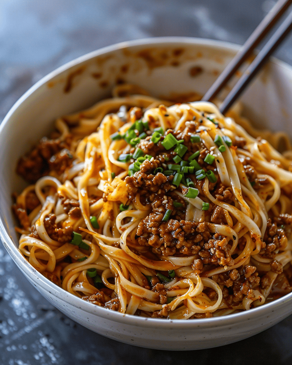 Spicy Dan Dan Noodles