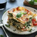 Mediterranean Diet Spinach Lasagna