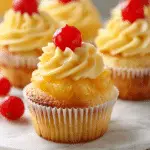 Pineapple Upside Down Cupcakes