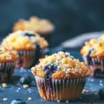 White Chocolate Blueberry Muffins Recipe
