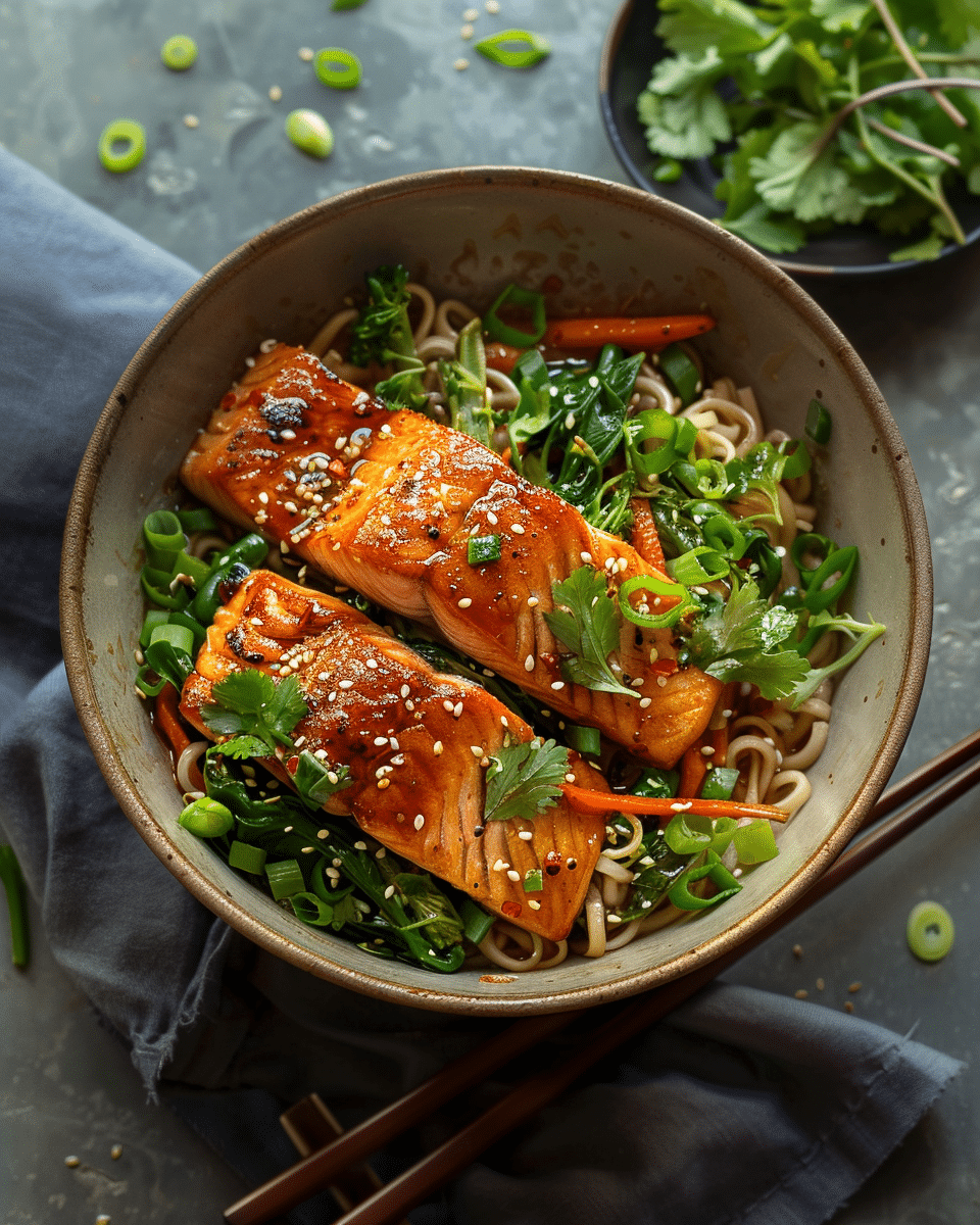 Salmon Stir Fry