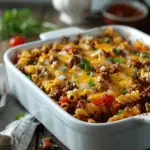 Taco Pasta Casserole