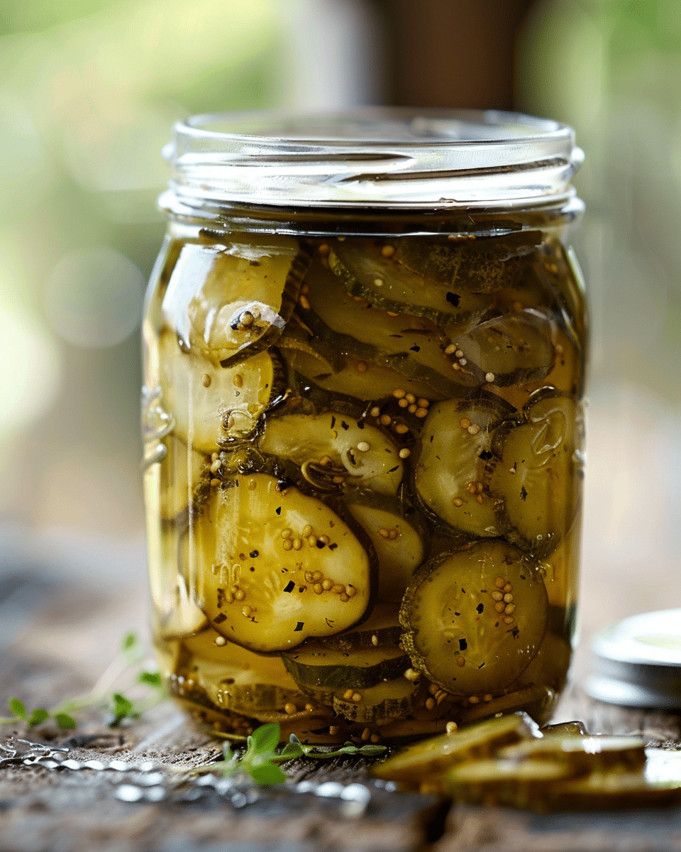 Bread and Butter Pickles