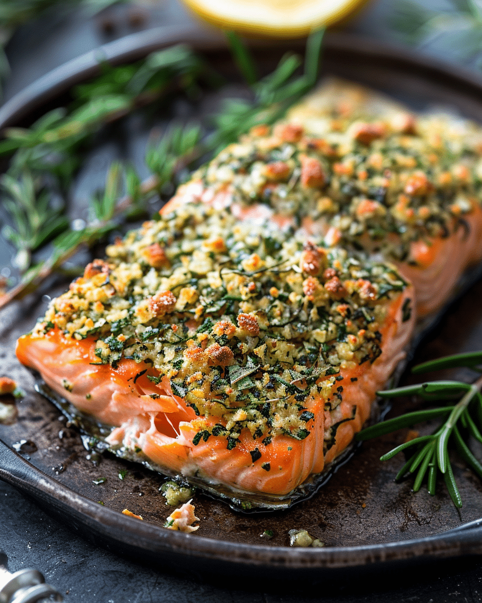 Herb Crusted Salmon