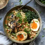 Miso Mushroom Ramen Soup