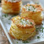 Parmesan Potato Stacks