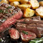 Potatoes and Steak