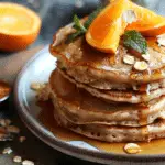 Protein Pancakes with Oats and Orange