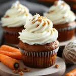 Carrot Cupcakes with Homemade Cream Cheese Frosting