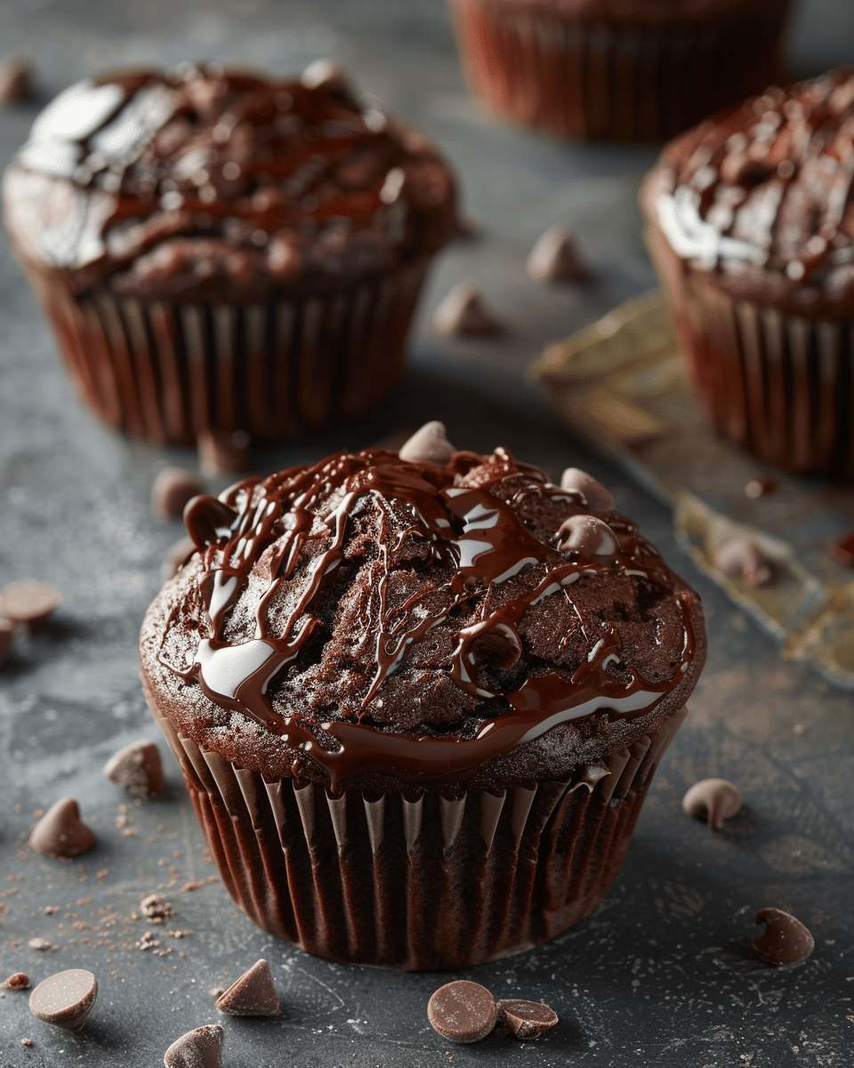Chocolate Banana Muffins