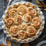 Cinnamon Roll Apple Pie