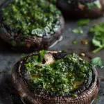 Grilled Chimichurri Portobellos