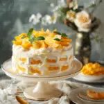 Mango Charlotte Cake