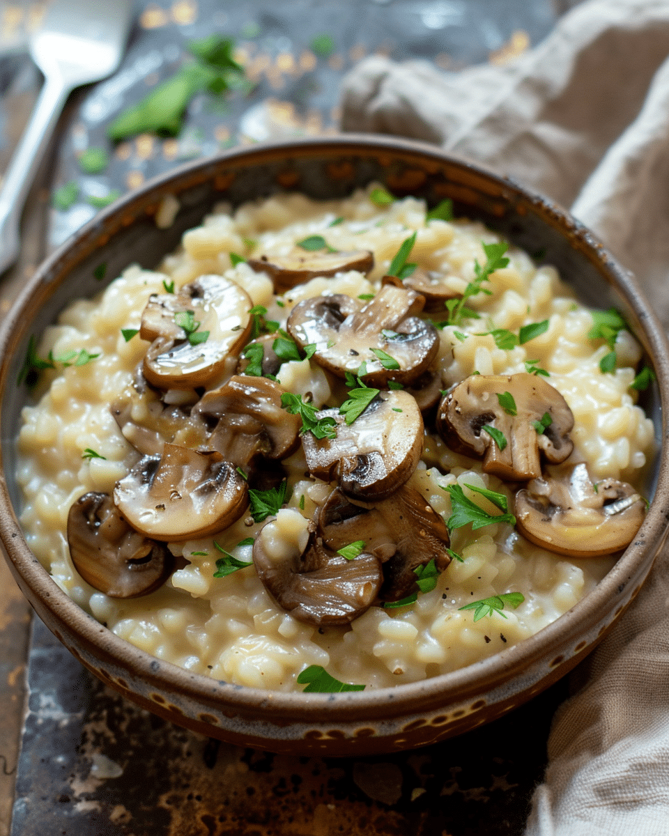Mushroom Risotto