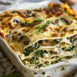 Mushroom and Spinach Lasagna