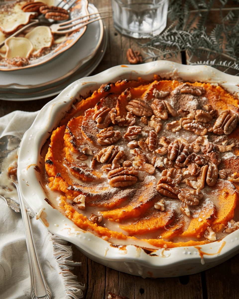 Orange-Spiced Sweet Potato Casserole