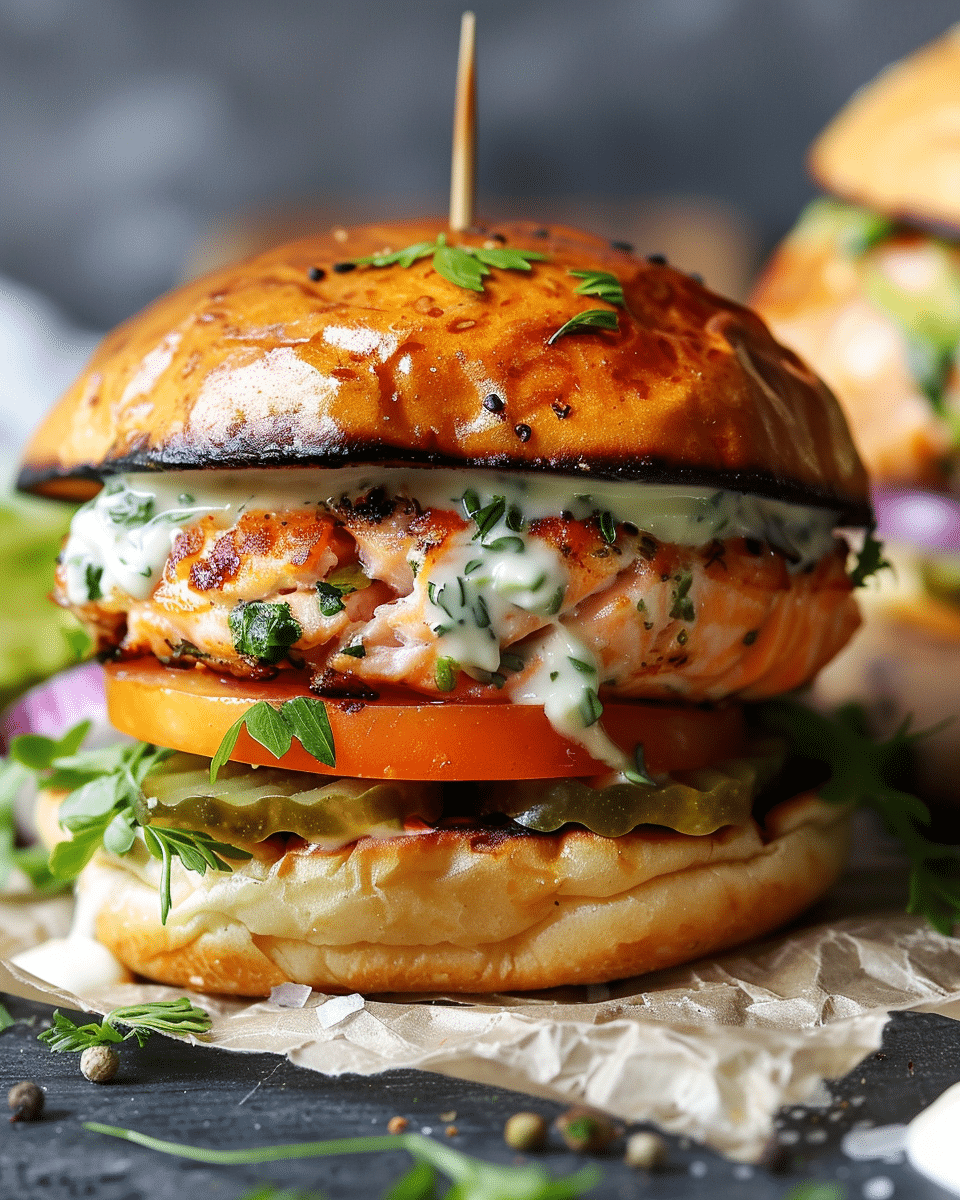 Salmon Burgers