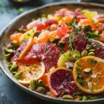 Spicy Citrus Salad with Pistachios and Thyme