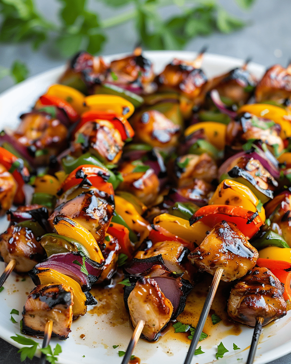 Balsamic Chicken Kabobs