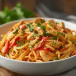 Chicken Spaghetti with Rotel and Velveeta