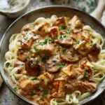 Halloumi Stroganoff