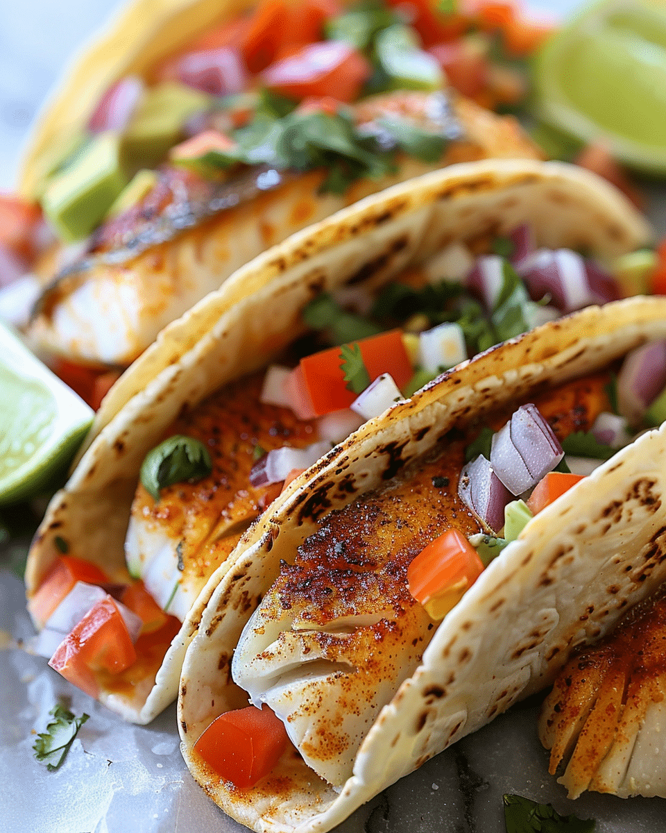 Campfire Fish Tacos
