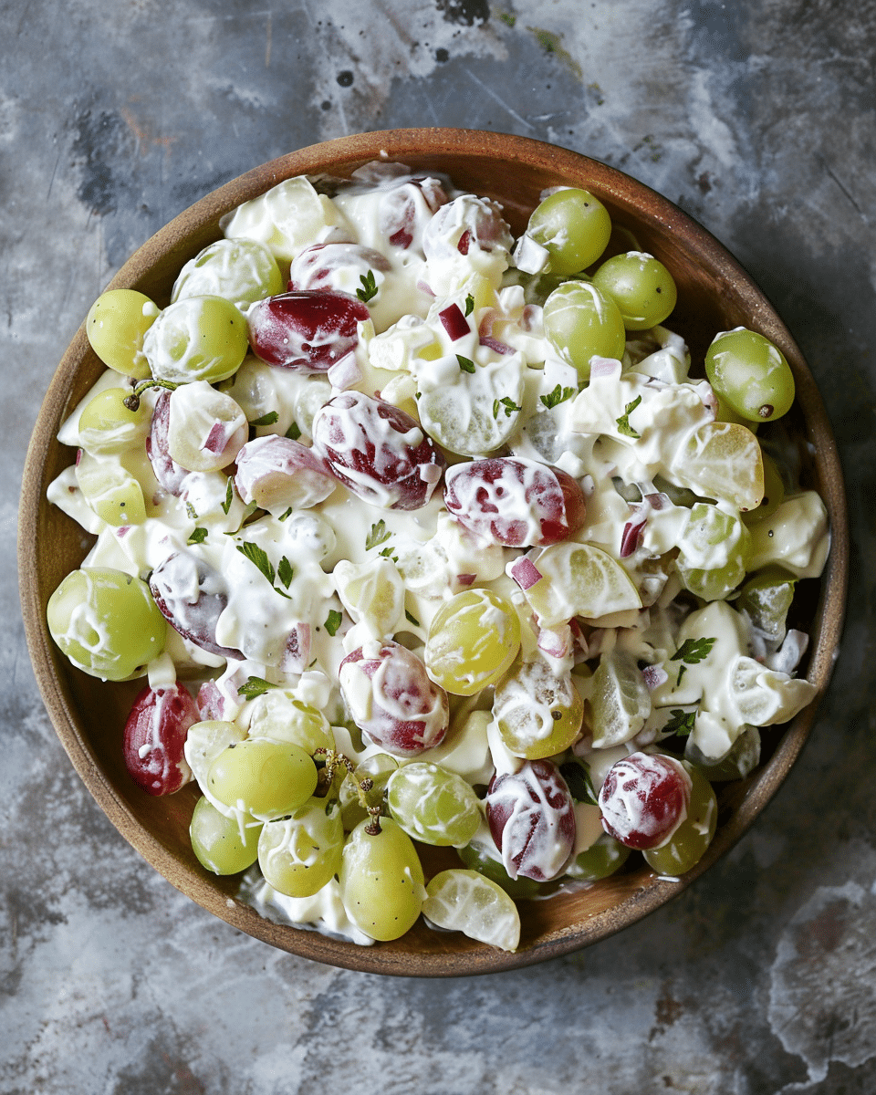 Creamy Grape Salad