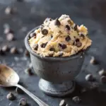 Easy Edible Cookie Dough for One